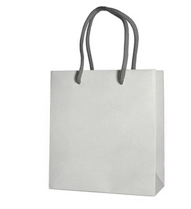 Paper bag white natron